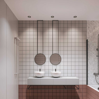 Maytoni downlight Zoom LED 60° zapustené kruhové svietidlo čierne