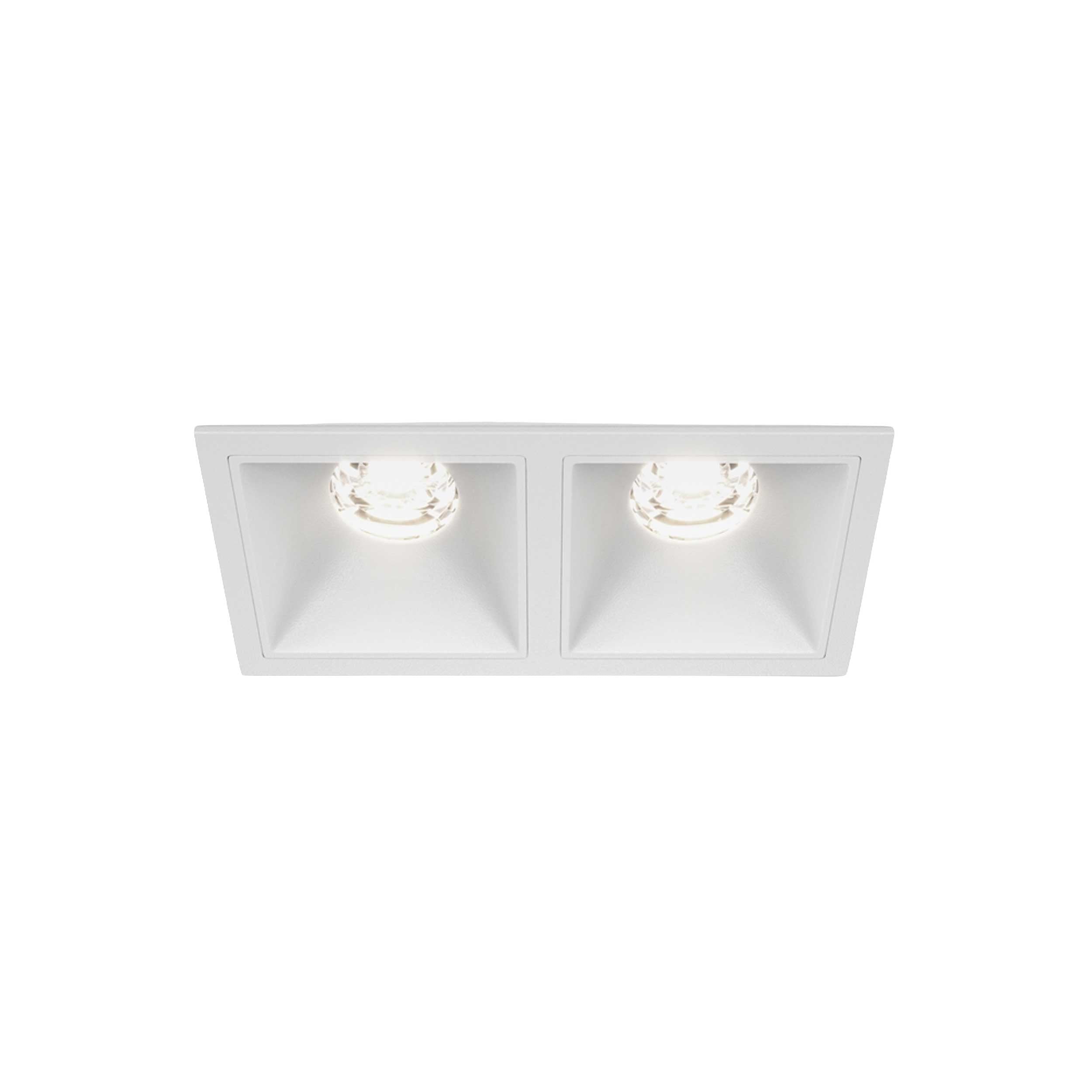 Maytoni downlight Alfa LED 10W 36° zapustené štvorcové svietidlo biele