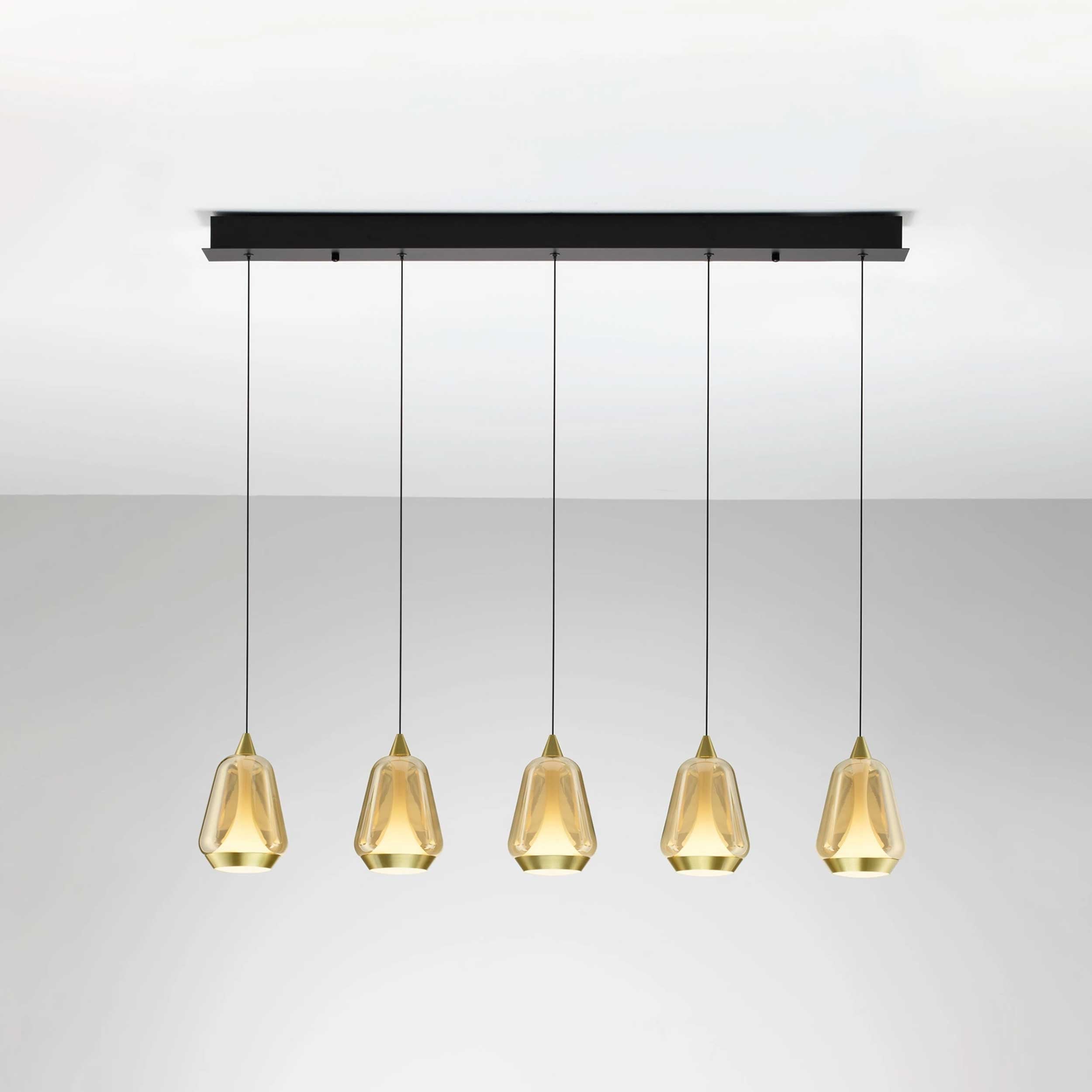 Nova Luce Alish LED závesné svietidlo pozdĺžne