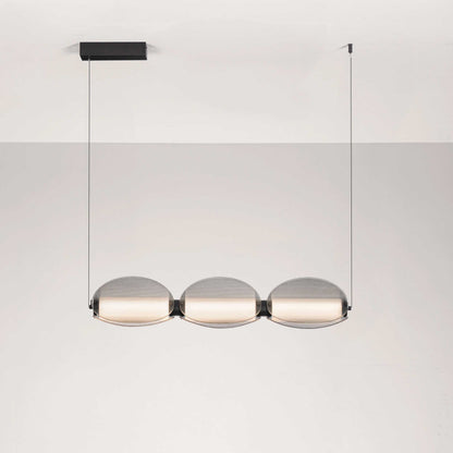 Nova Luce Noir LED závesné svietidlo podélné
