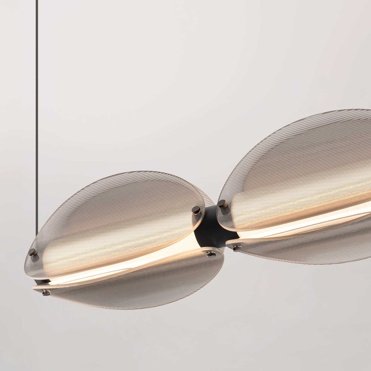 Nova Luce Noir LED závesné svietidlo podélné