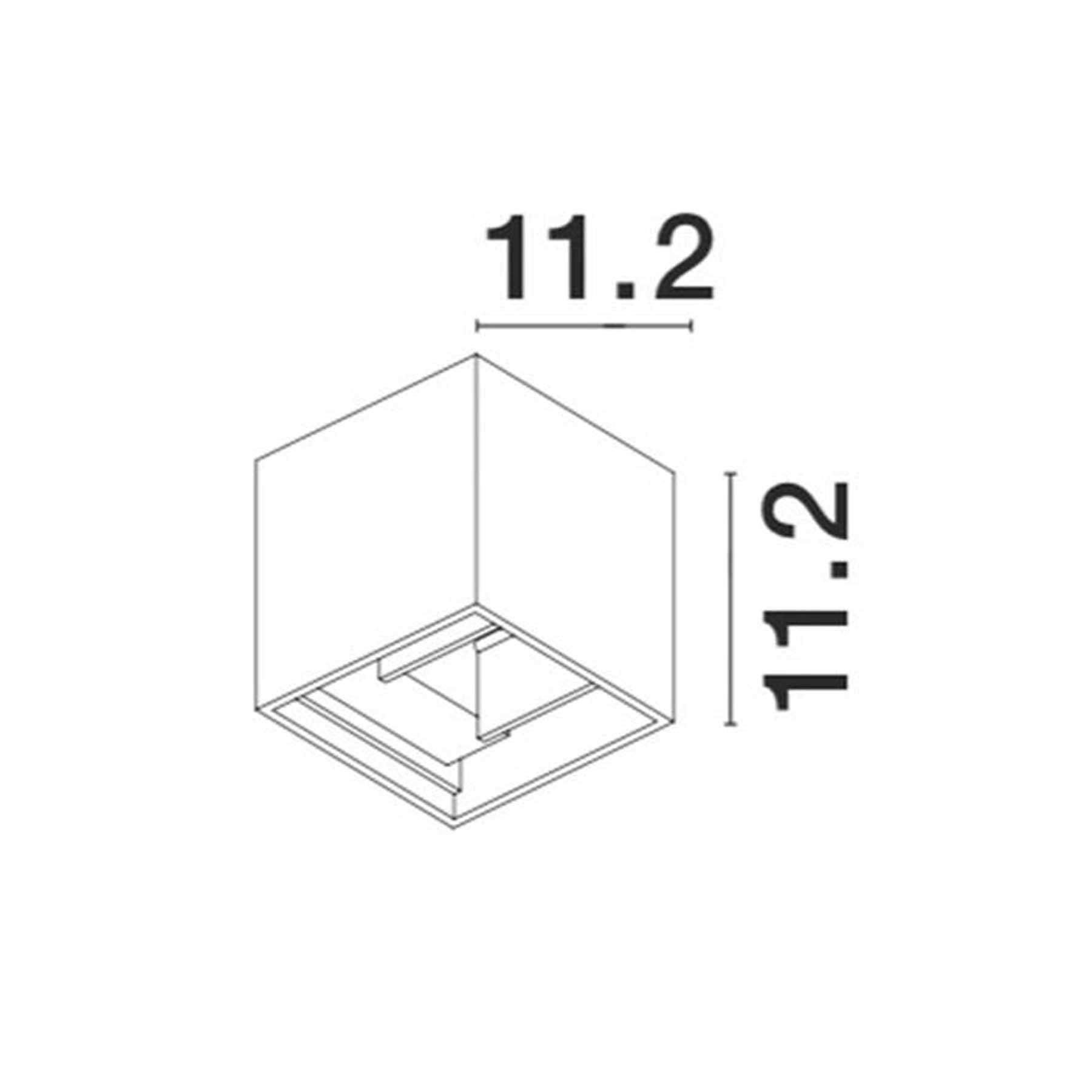 Nova Luce Como LED nástěnné svítidlo IP65