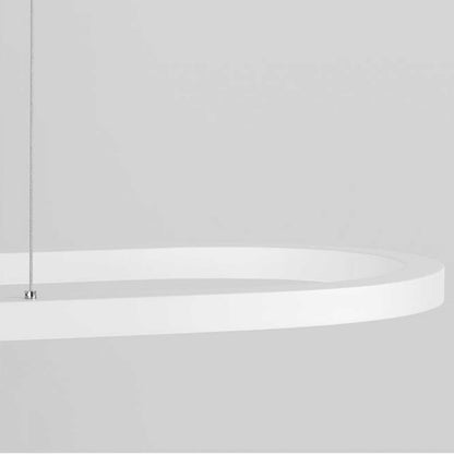 Nova Luce Cuppe LED závěsné elipsové svítidlo