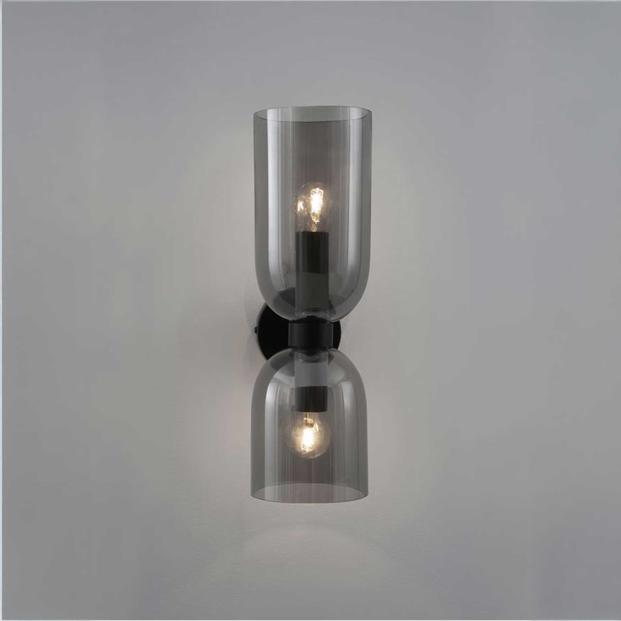 Nova Luce Palmer Sklenená nástenná lampa E27