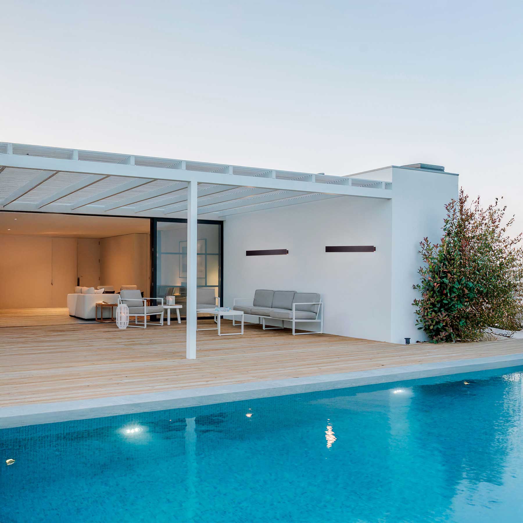 Nova Luce Path LED nástěnné svítidlo IP65