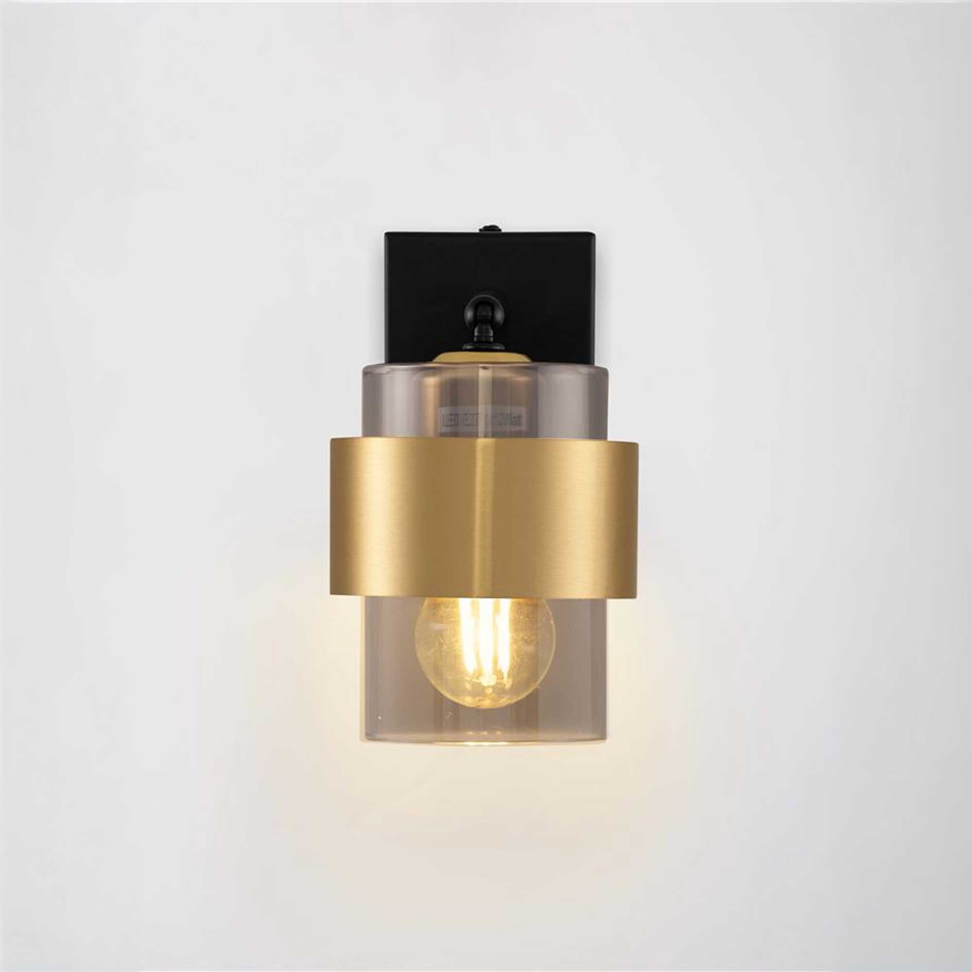 Nova Luce Sianna E27 sklenená nástenná lampa