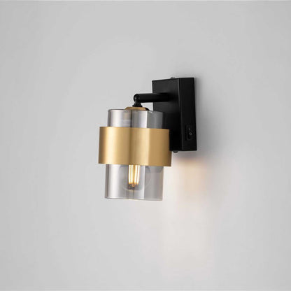Nova Luce Sianna E27 sklenená nástenná lampa