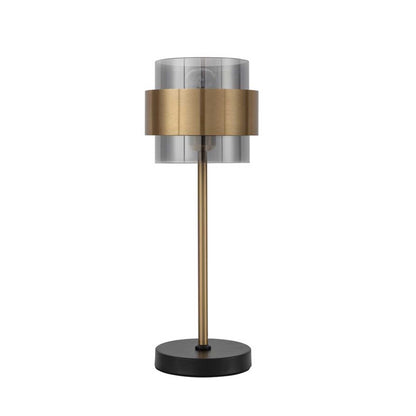 Nova Luce Sianna E27 sklenená stolová lampa