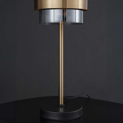Nova Luce Sianna E27 sklenená stolová lampa