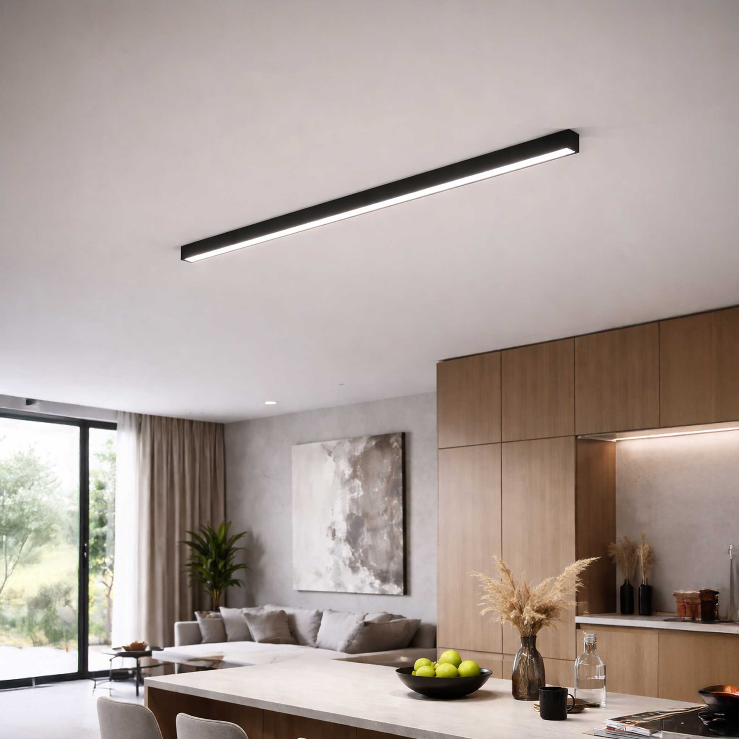 Spektrum ALLDAY Basic LED stropné lineárne svietidlo 2700/4000/6000K