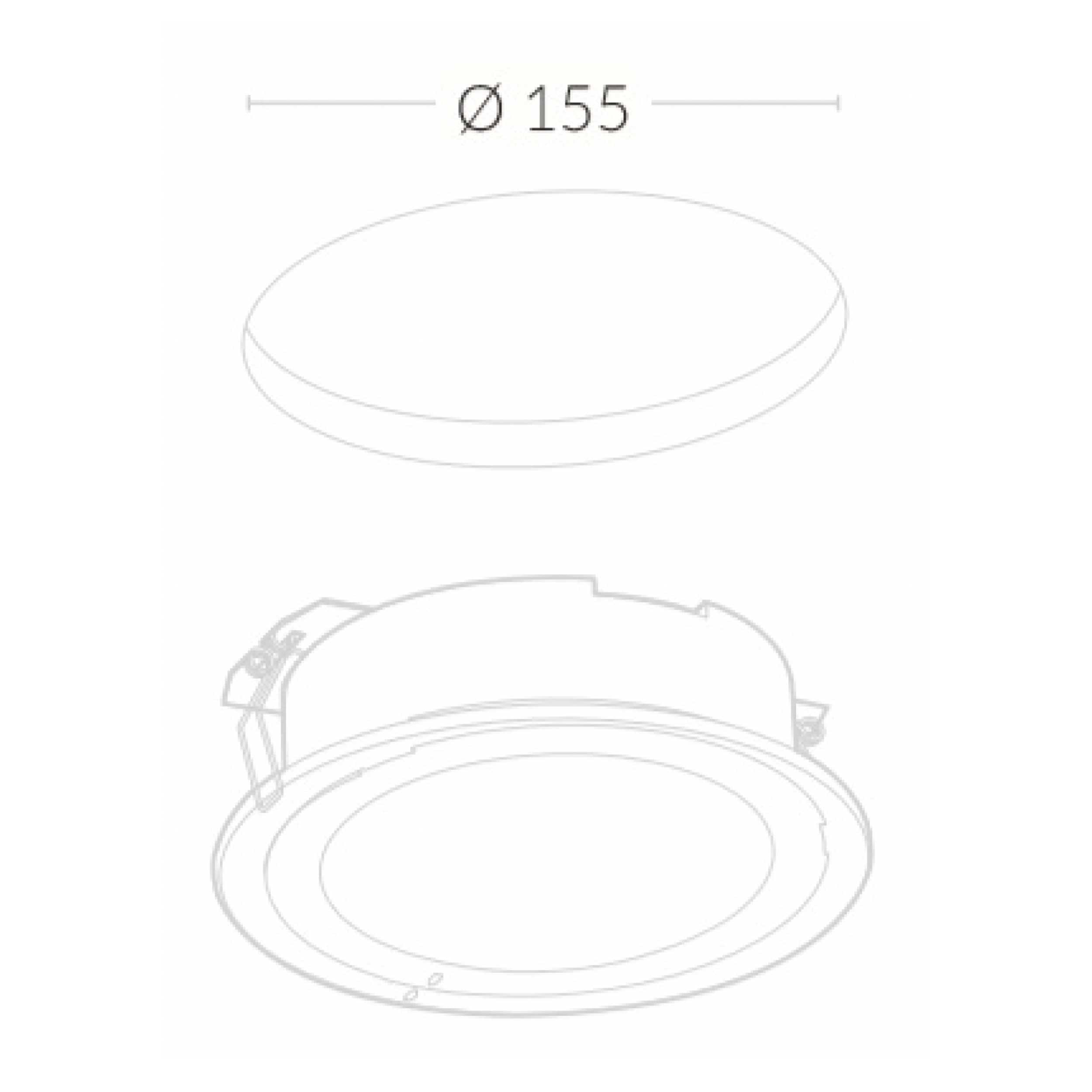 TM.ITECH M5 105 M W protipanické núdzové osvetlenie IP65
