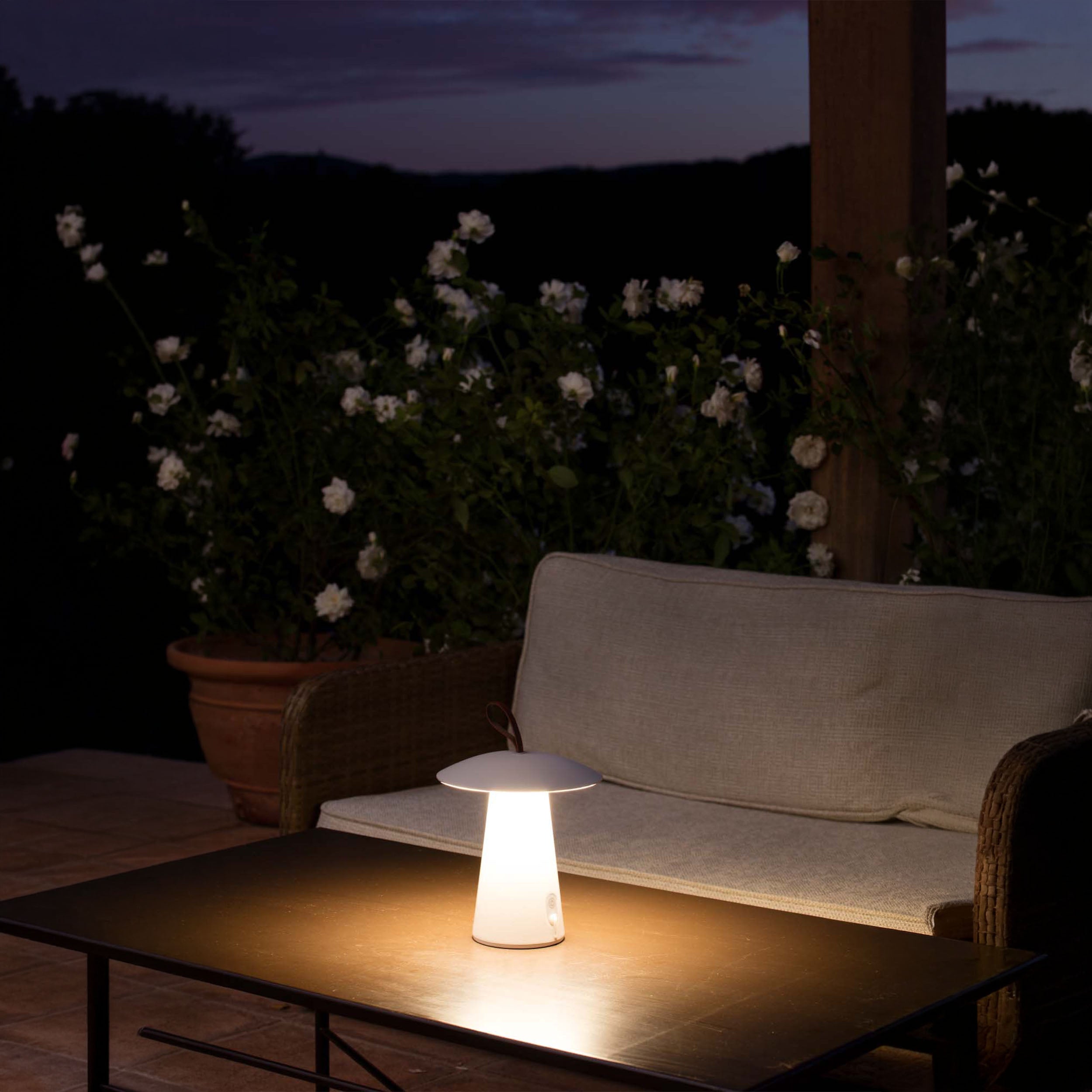 Stolná LED lampa Faro Cata