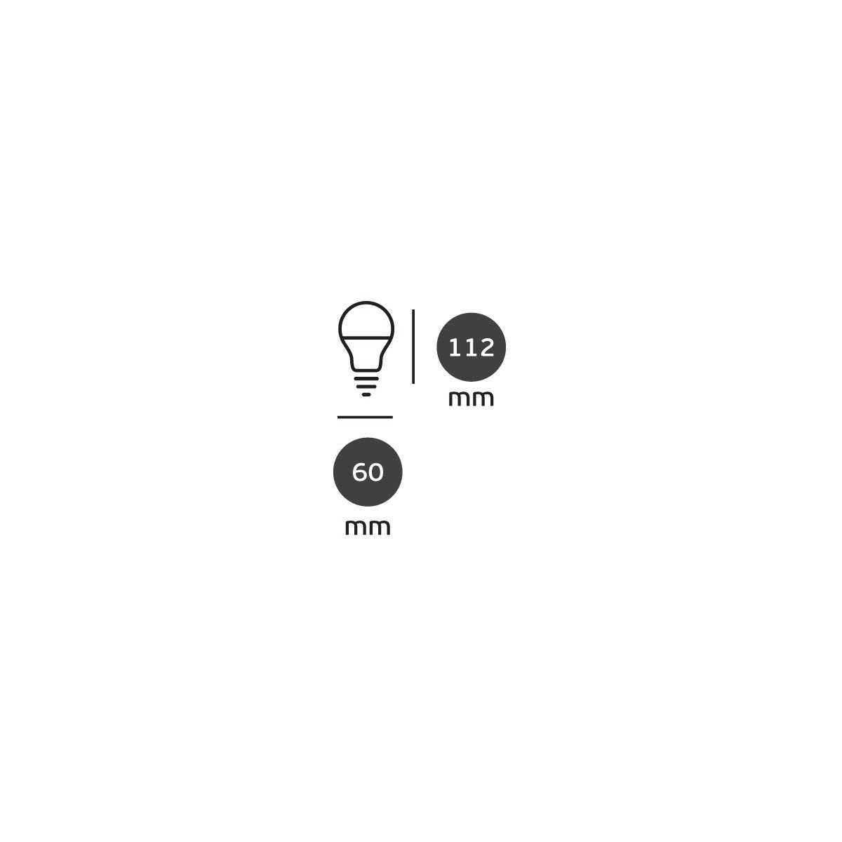 LED žiarovka VK Light Classic Plastic E27 1050 lm ø60 11 W