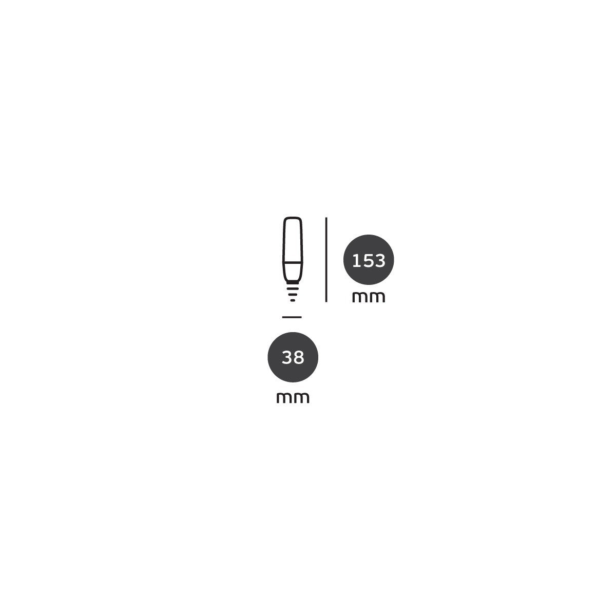 LED žiarovka VK Light Long E27 12 W