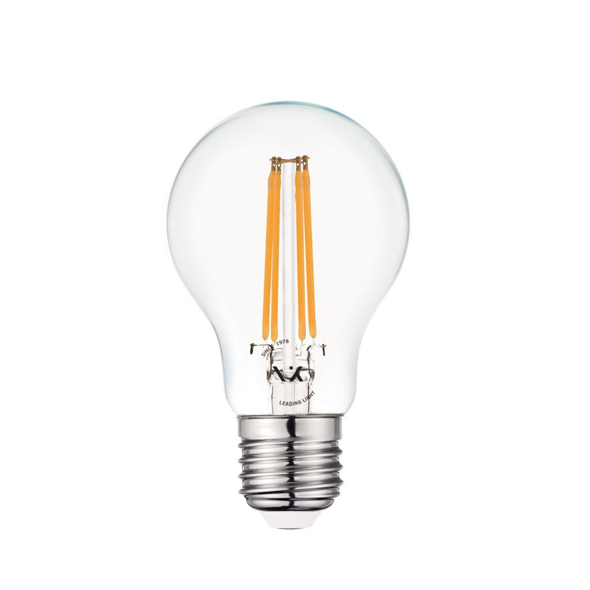 LED žiarovka VK Light Classic Filament Clear-A60 E27 2700K
