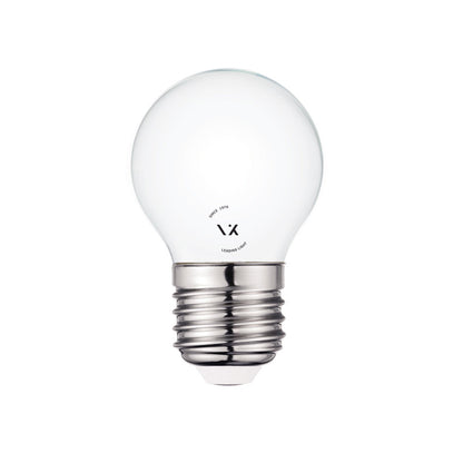 LED žiarovka VK Light Mini Globe Filament Milky E27