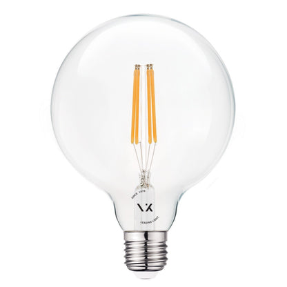 LED žiarovka VK Light Globo Filament Clear E27 ø125 2700K