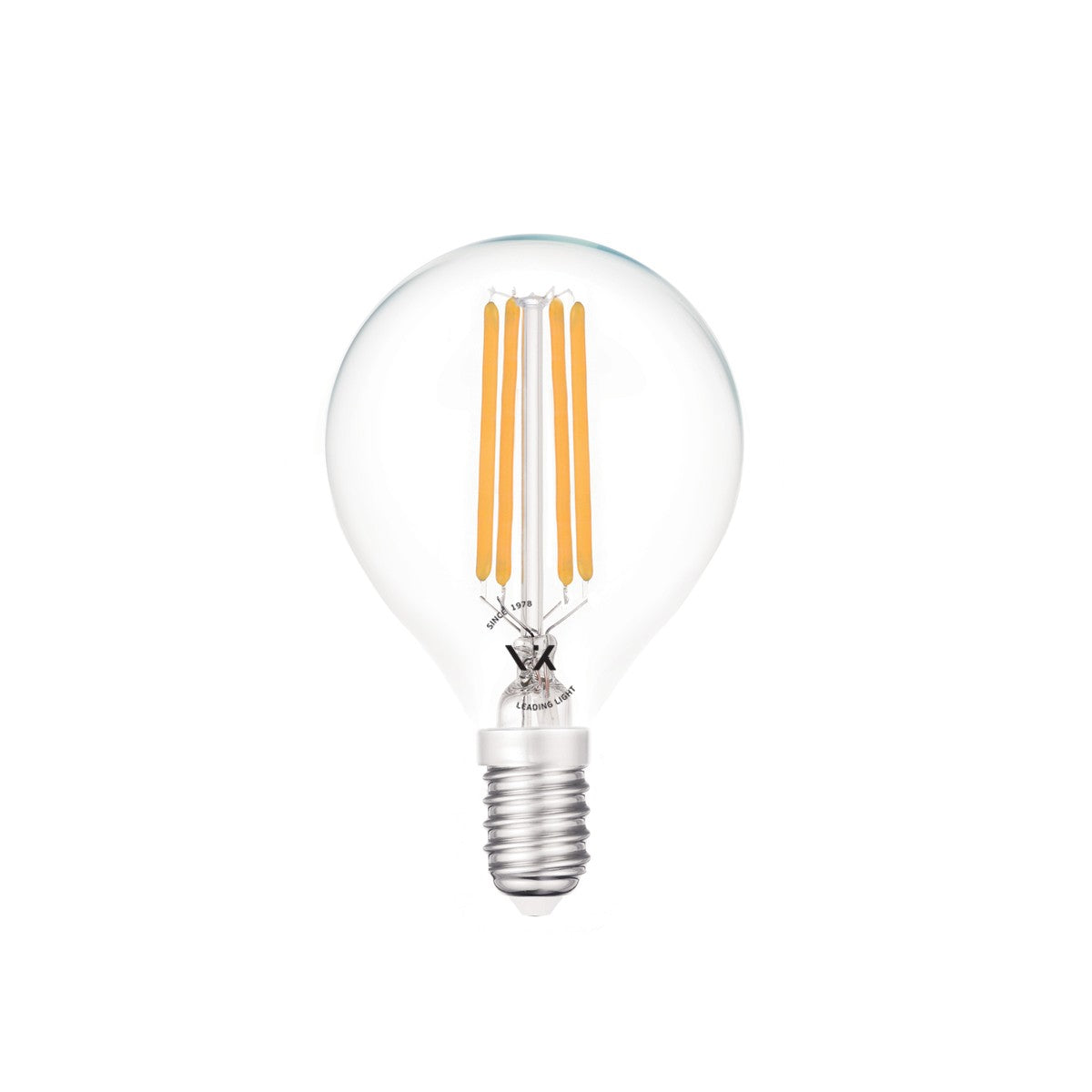 LED žiarovka VK Light Mini Globe Filament Clear E14