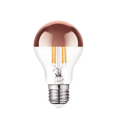 LED žiarovka VK Light Classic Filament Pink Copper E27 2700K 7W s možnosťou stmievania