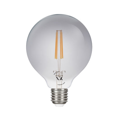 LED žiarovka VK Light Globo Filament Dark Grey E27 2700K 7W s možnosťou stmievania