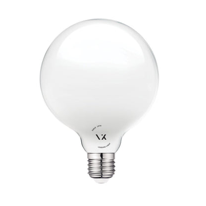 LED žiarovka VK Light Globo Filament Milky E27
