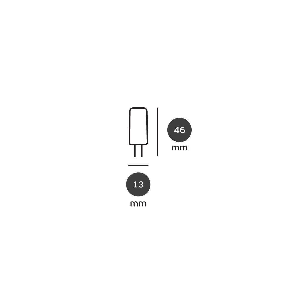 LED žiarovka VK Light G4 12 V 3 W