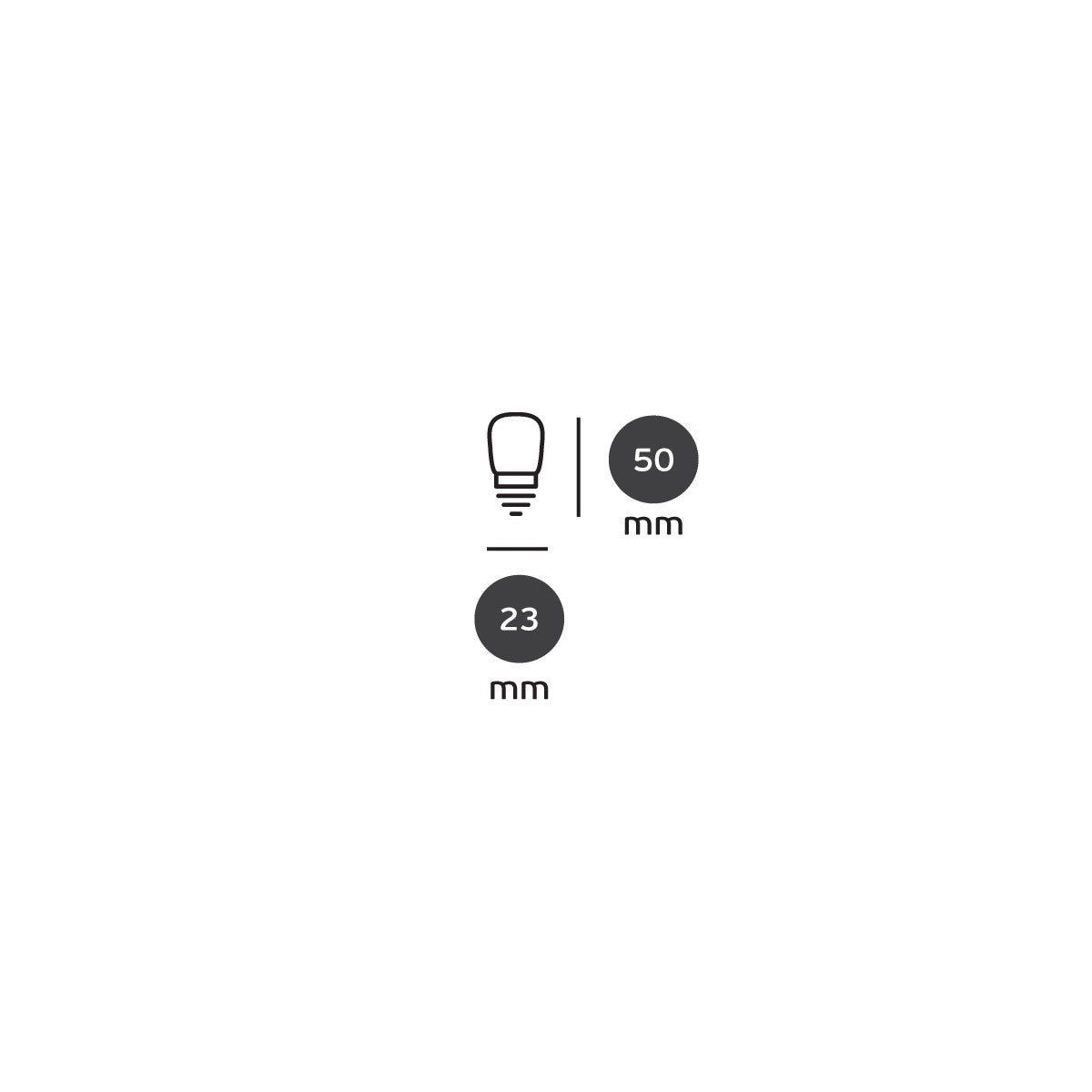 LED žiarovka VK Light Mini Globe Plastic E14 6500K 2W