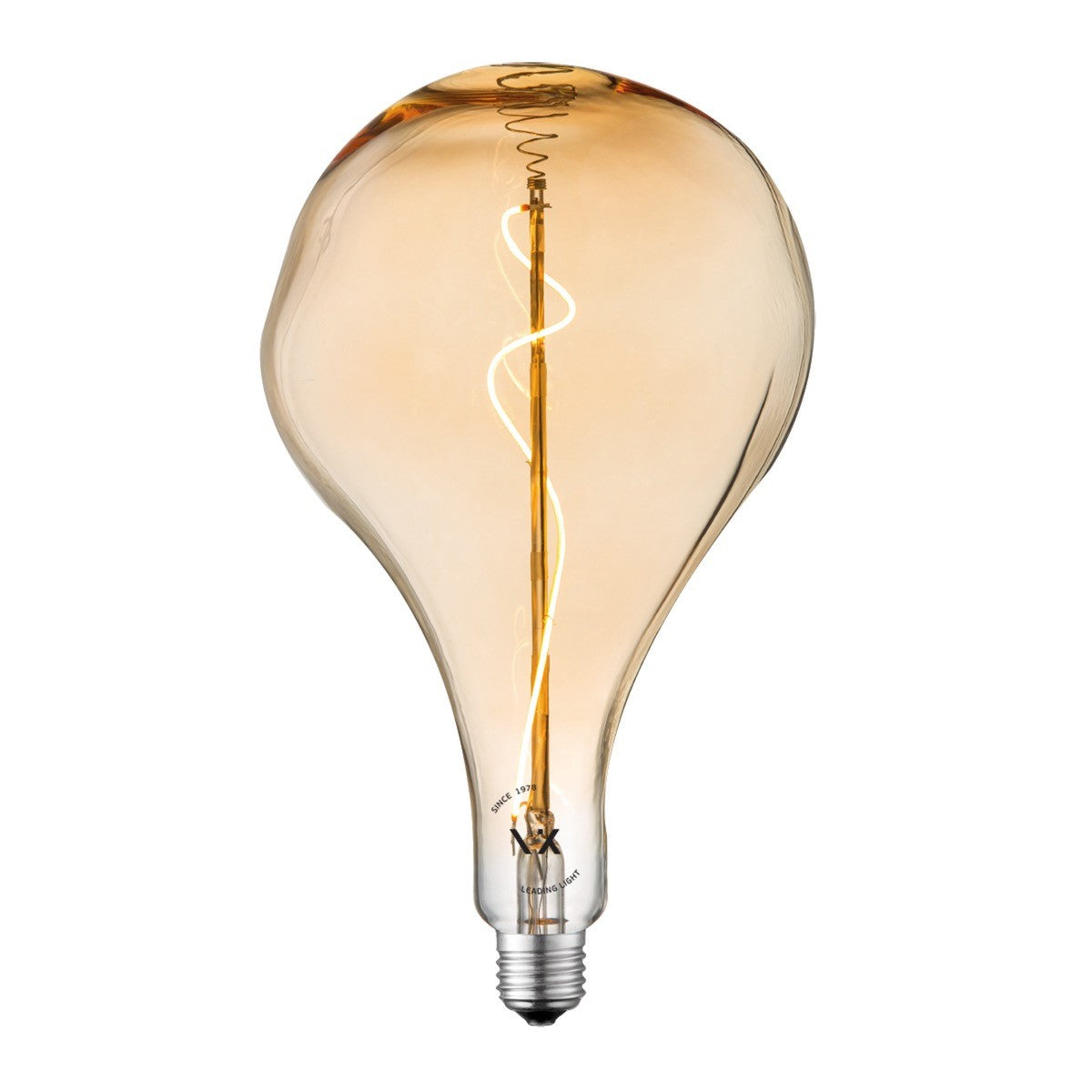 LED žiarovka VK Light Spiral Filament Amber E27 2200K 3W s funkciou stmievania