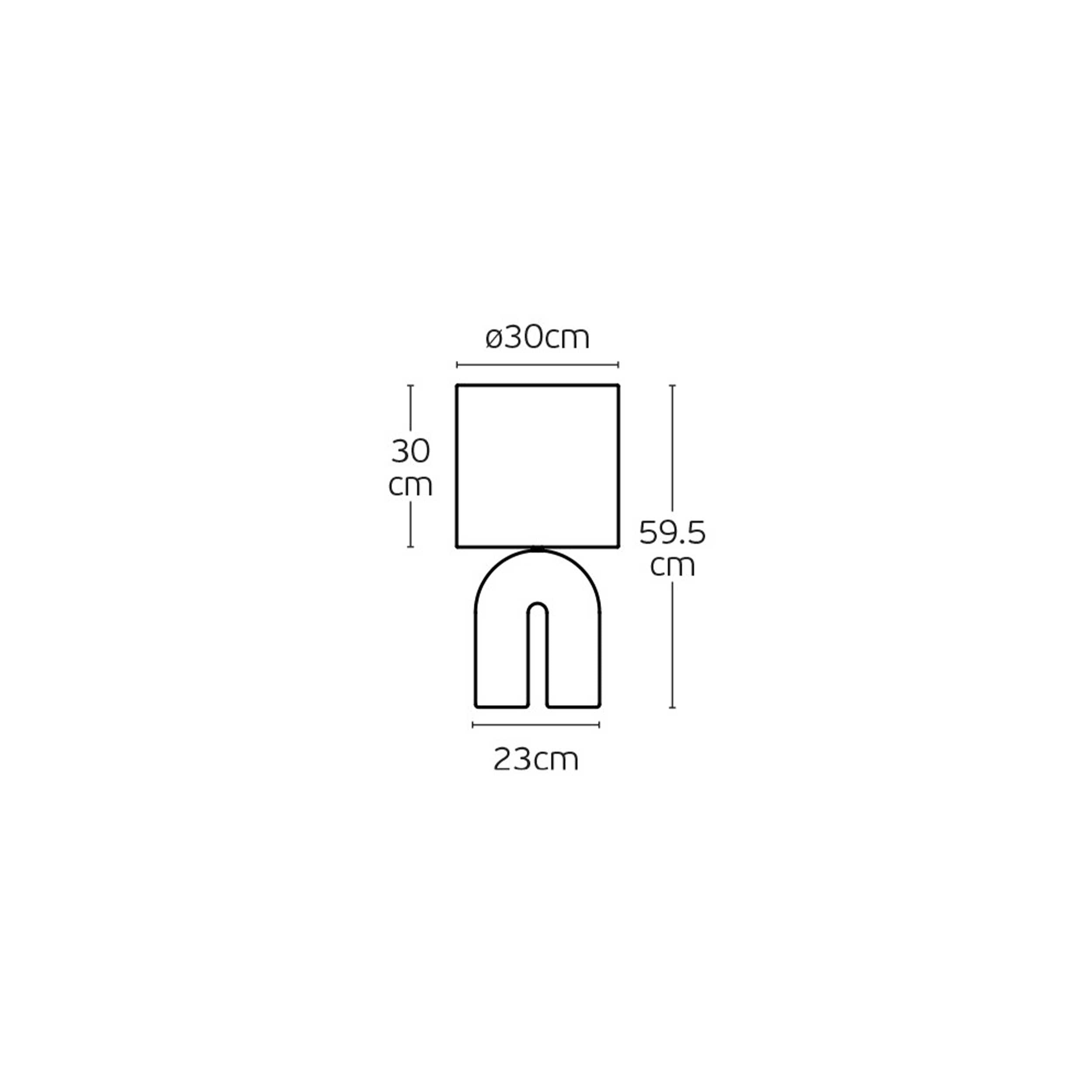 VK Light Arch E27 stolová svietidlo