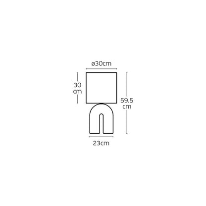 VK Light Arch E27 stolová svietidlo