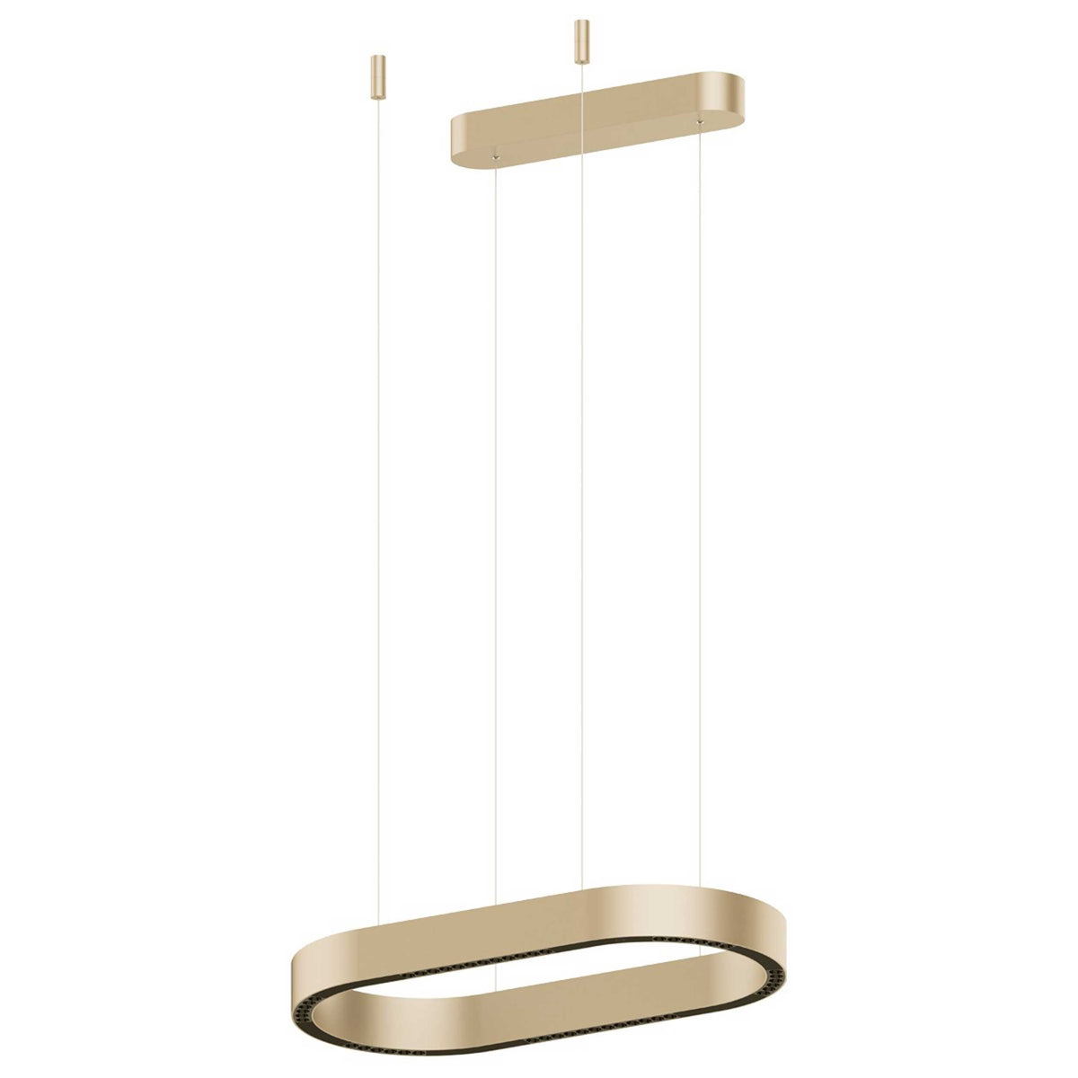 VK Light Aria LED závesné svietidlo oválne