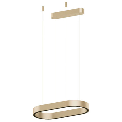 VK Light Aria LED závesné svietidlo oválne