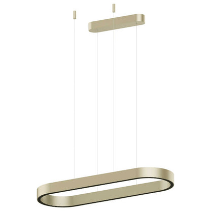 VK Light Aria LED závesné svietidlo oválne