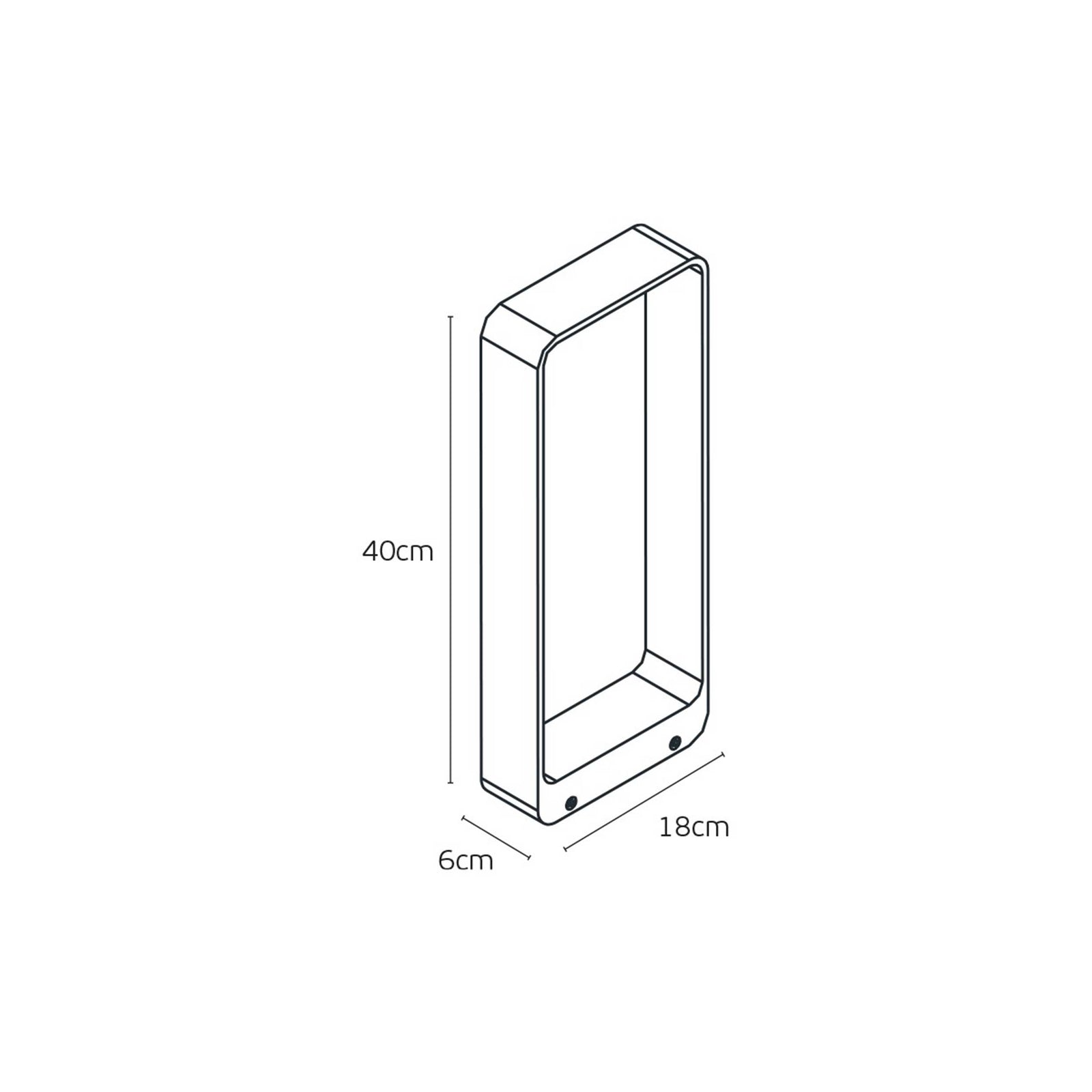 VK Light Brace LED stĺpové svietidlo IP65