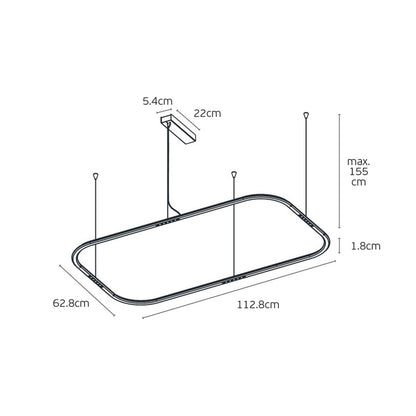 VK Light Core LED závesné svietidlo