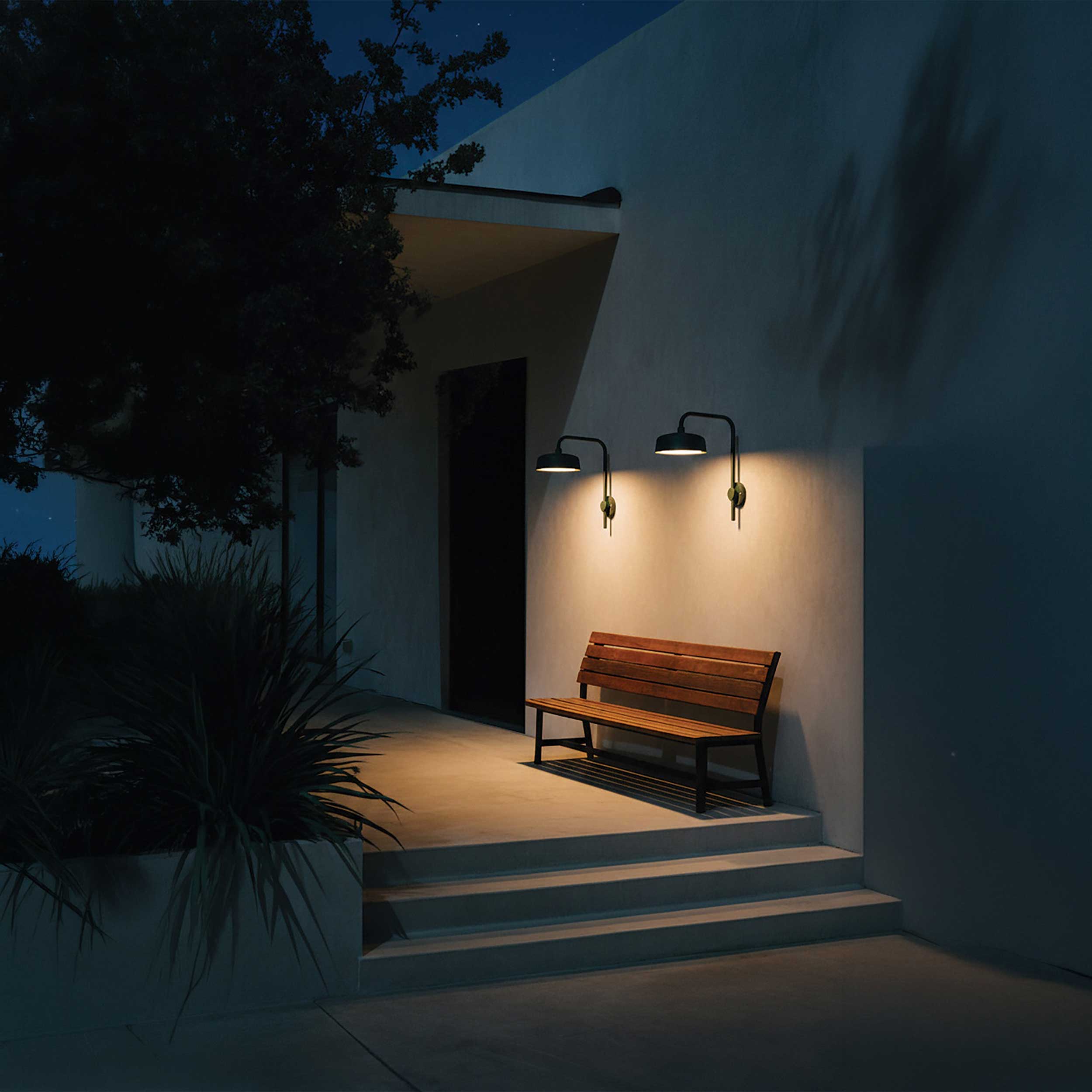 VK Light Jade LED nástenné svietidlo IP65