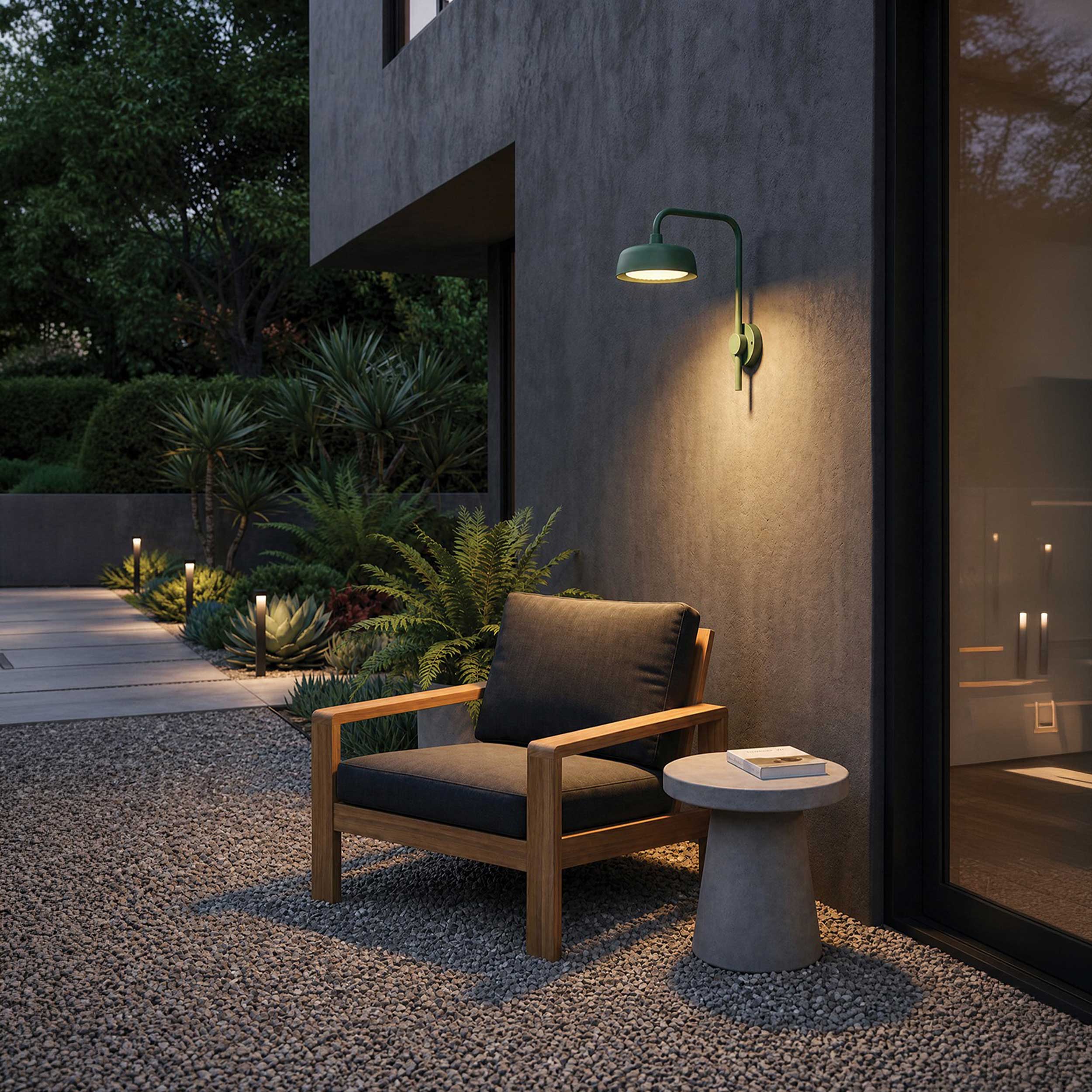 VK Light Jade LED nástenné svietidlo IP65