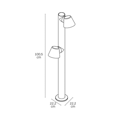 VK Light Kupo LED nástenné svietidlo IP65