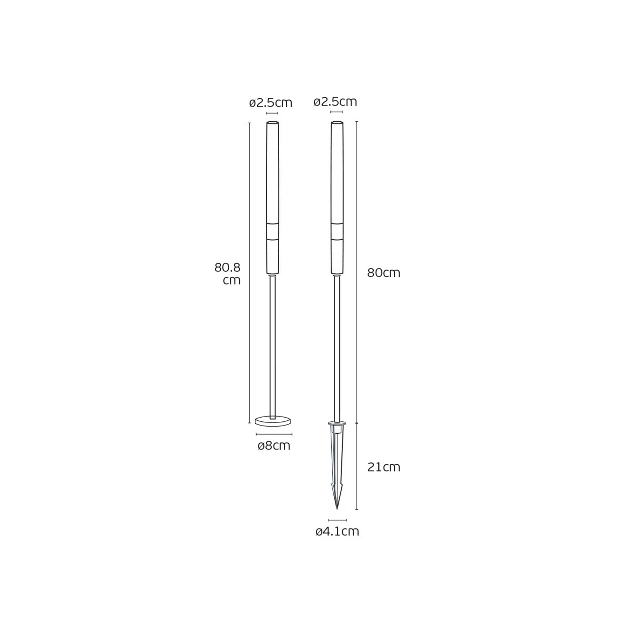 VK Light Mim LED stĺpové svietidlo IP65