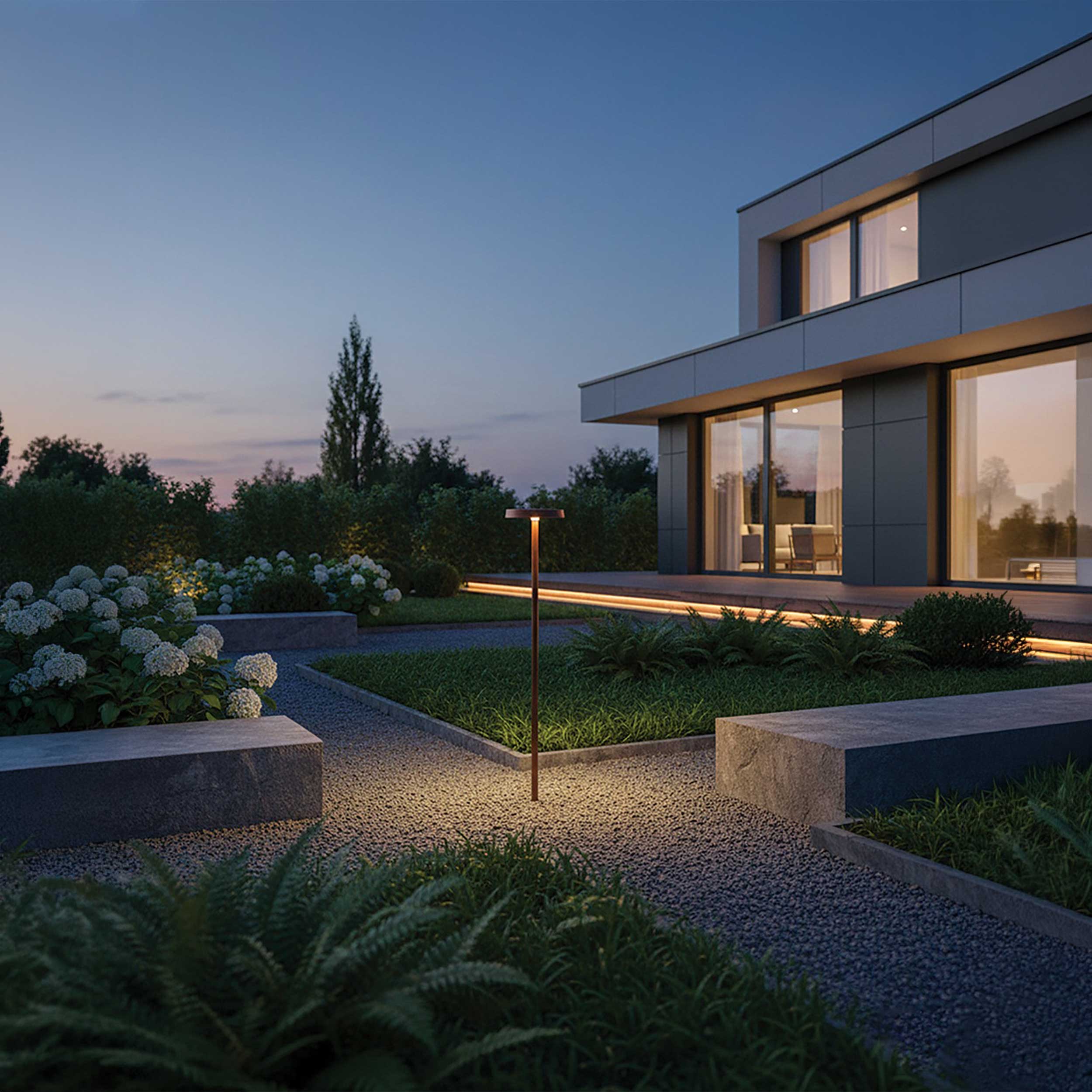 VK Light Mush LED stĺpové svietidlo s kolíkom, IP65