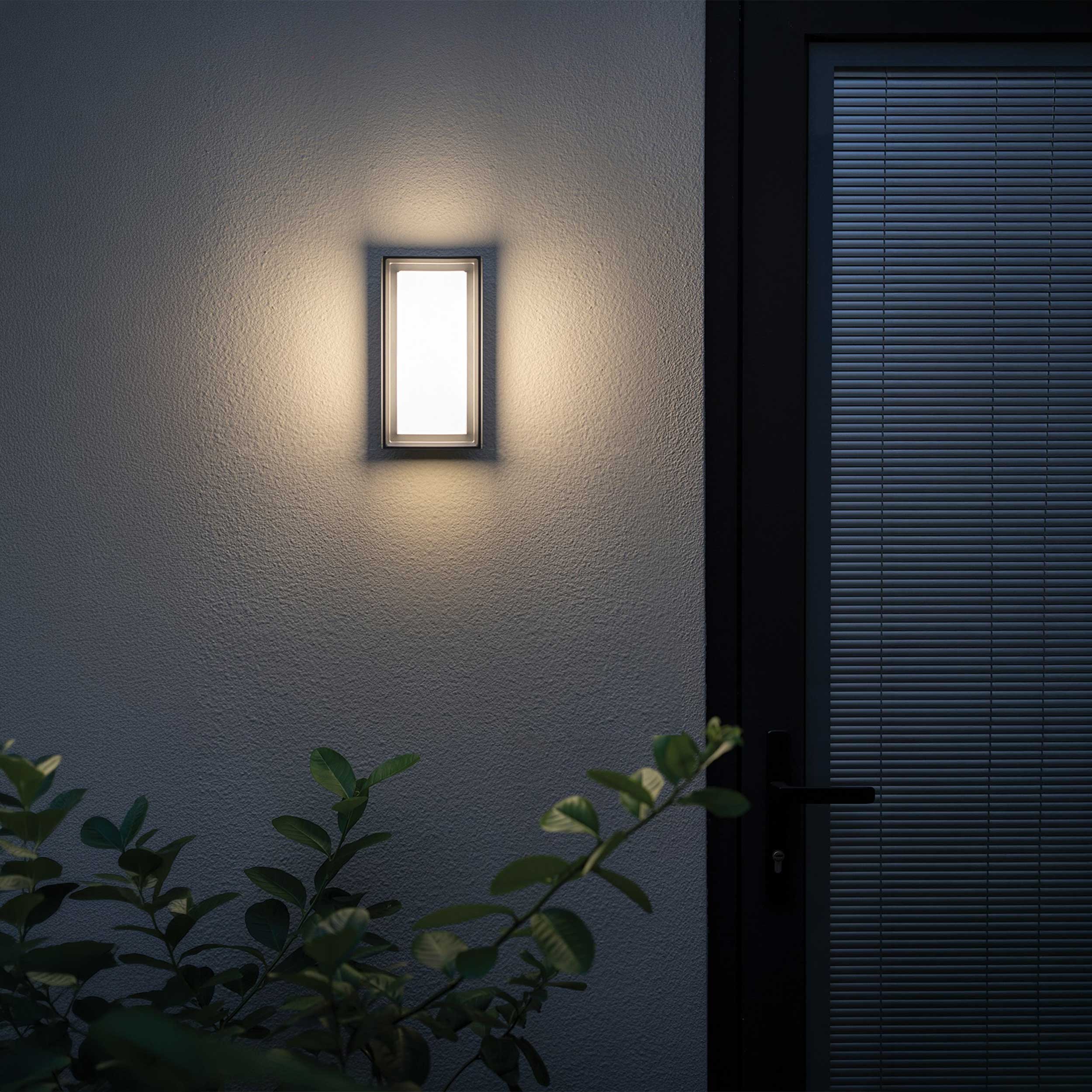 VK Light Neon LED nástenné svietidlo IP65 obdĺžnikové