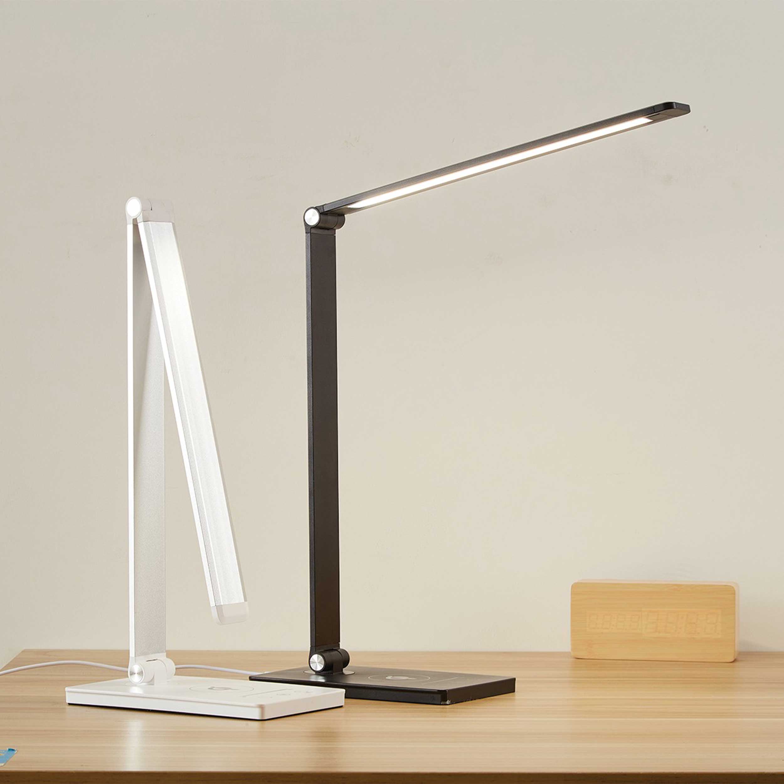 VK Light Nia Square LED stolová svietidlo s reguláciou jasu 3CCT