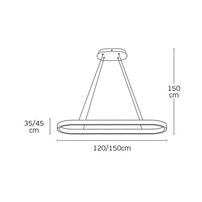 Nova Luce Stellar LED nástenné svietidlo