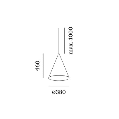 Wever and Ducré Dinor závěsné svítidlo