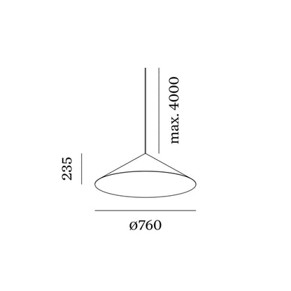 Wever and Ducré Dinor závěsné svítidlo