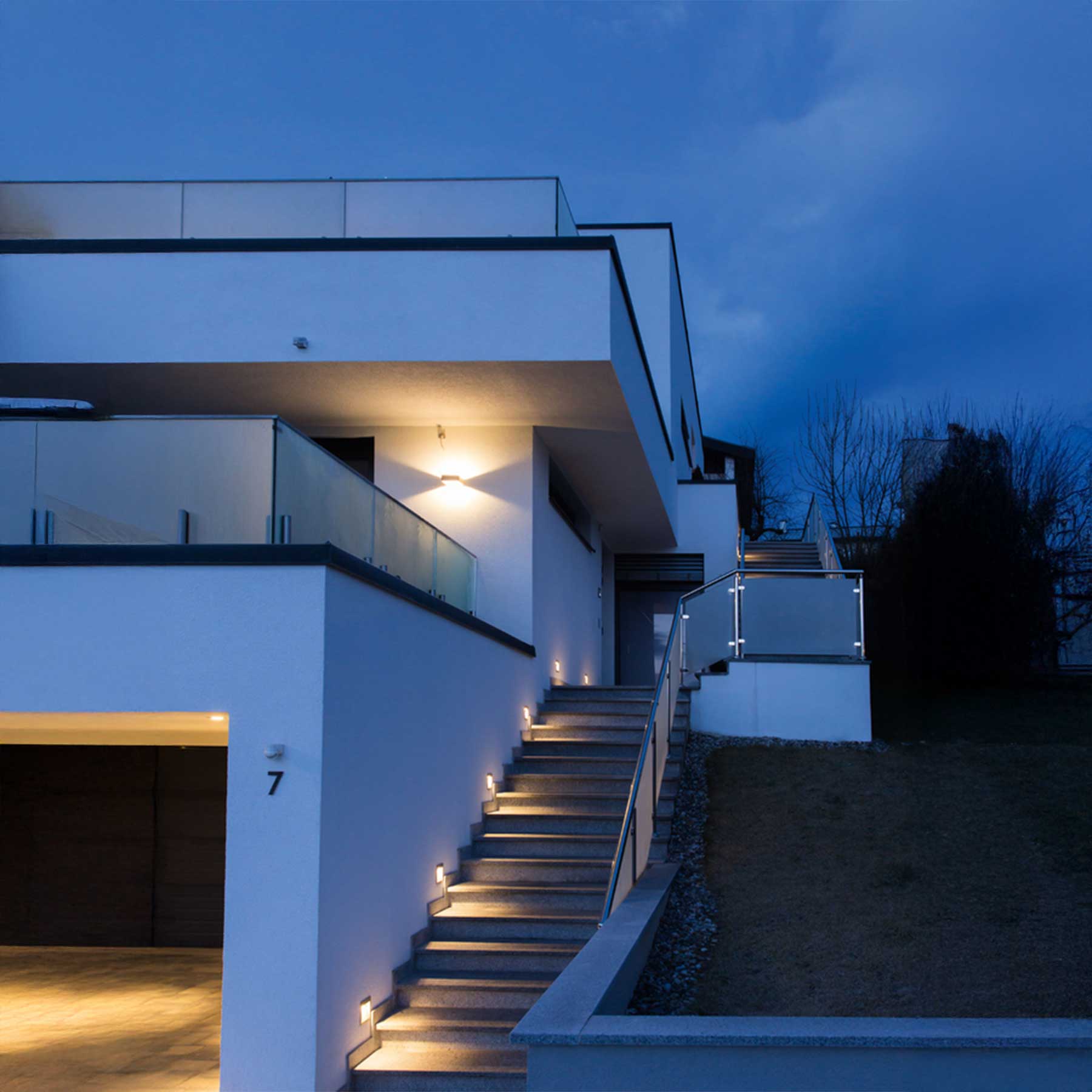 Wever and Ducré ORIS LED venkovní schodišťové svítidlo IP66