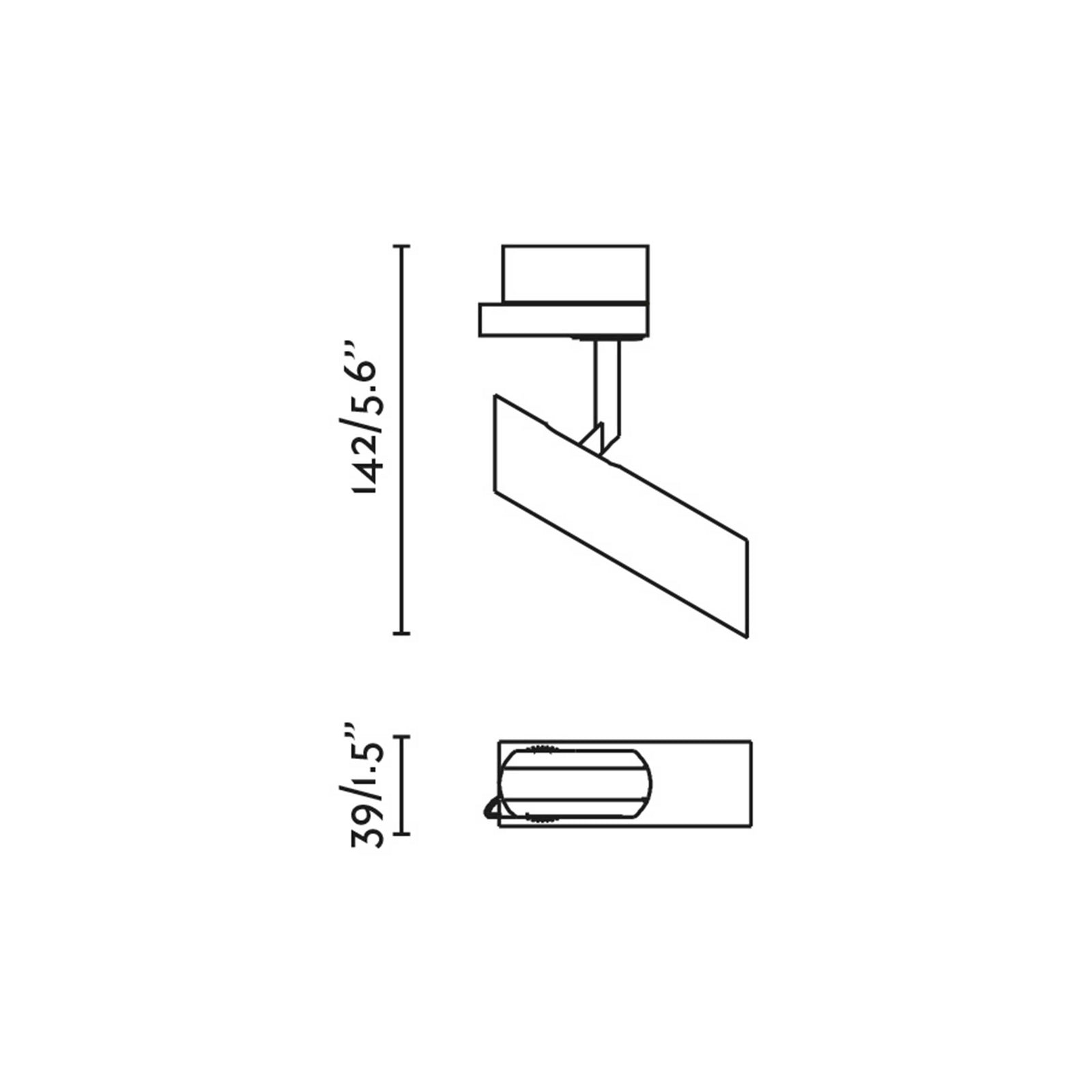 Faro Leo LED stropné svietidlo pre lištu 3F