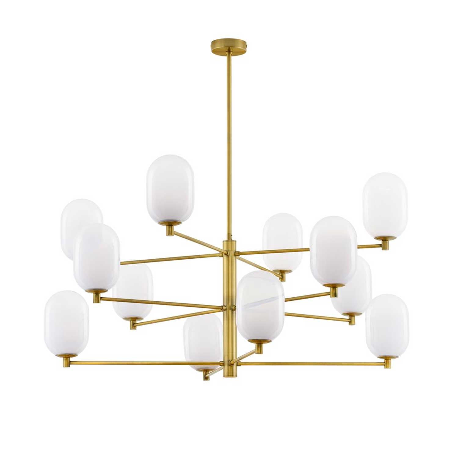 Nova Luce Balor G9 skleněný závěsný lustr