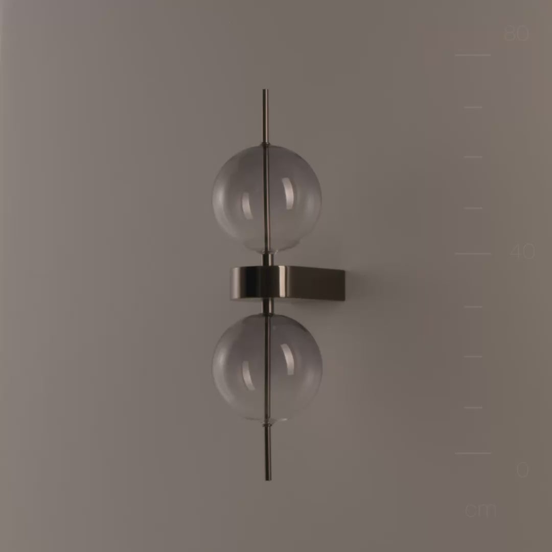 Maytoni Double Moon LED nástenné svietidlo