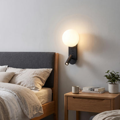Ambientné LED nástenné svietidlo s USB